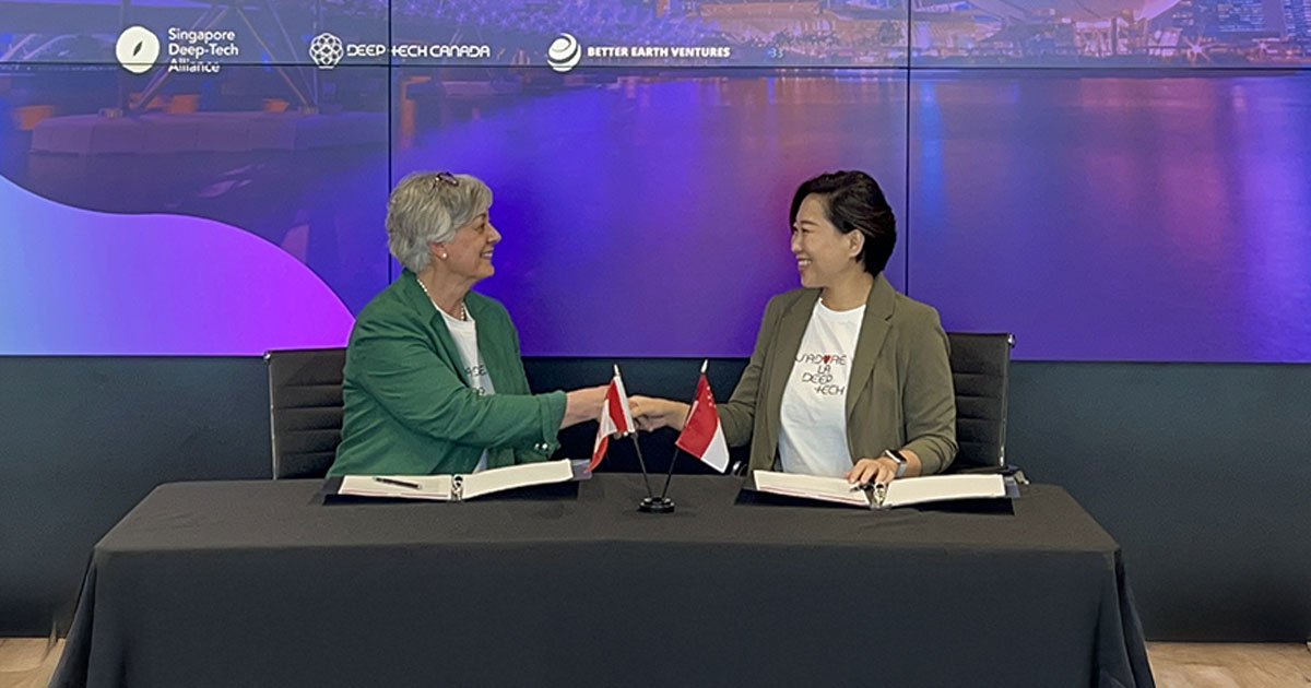 Singapore Deep-Tech Alliance MOU