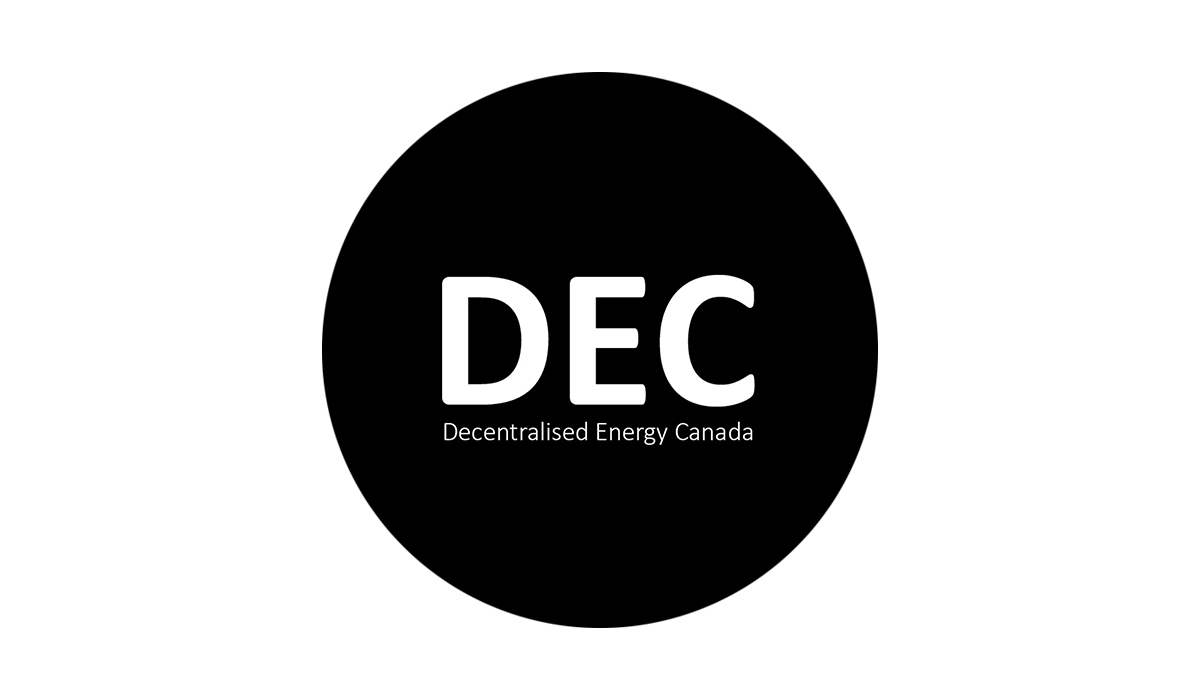 NEW PARTNER: Decentralized Energy Canada (DEC)